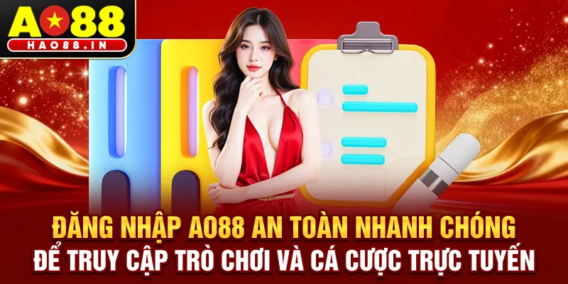 Đăng nhập AO88 an toàn, nhanh chóng để truy cập trò chơi và cá cược trực tuyến